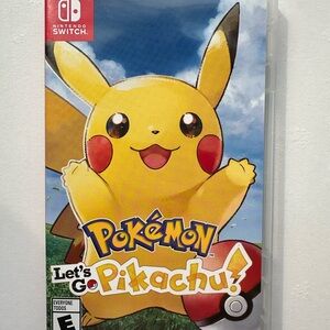 Nintendo Switch Pokémon: Let's Go, Pikachu! - Vibrant Yellow